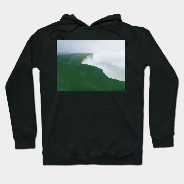 Beachy Head, East Sussex Hoodie by Ludwig Wagner